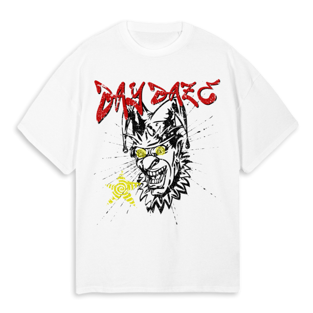 DAZEDAZEWHITE White Oversized Tee.