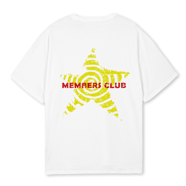DAZEDAZEWHITE White Oversized Tee.
