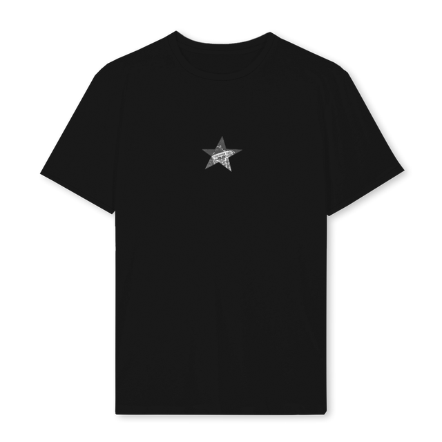 BLACHTEESTAR Black Regular Tee.