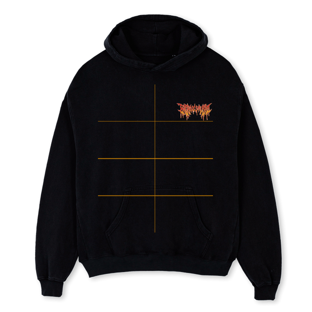 BBWORLD Black Oversized Hoodie.
