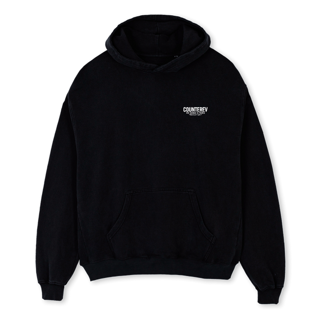TWIYHOOOOOODIE Black Oversized Hoodie.
