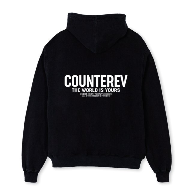 TWIYHOOOOOODIE Black Oversized Hoodie.