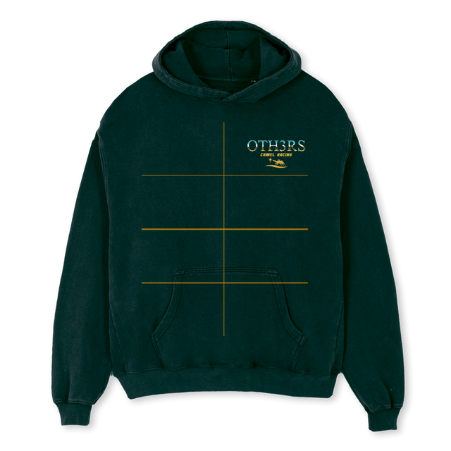 MNM Wild Green Oversized Hoodie.