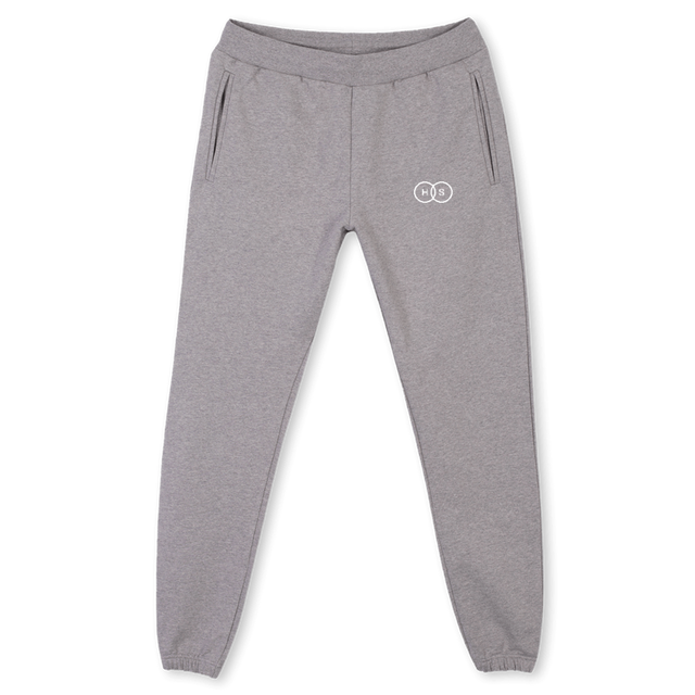 GREYINTLKPANTS Grey Marl Sweatpants.