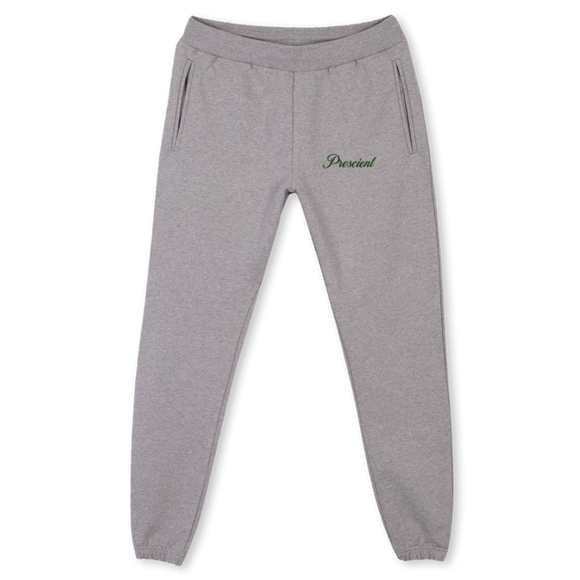 EMERALDJOGGERS Grey Marl Sweatpants.