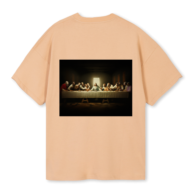 TANBLINDCOMMUNION Sand Oversized Tee.