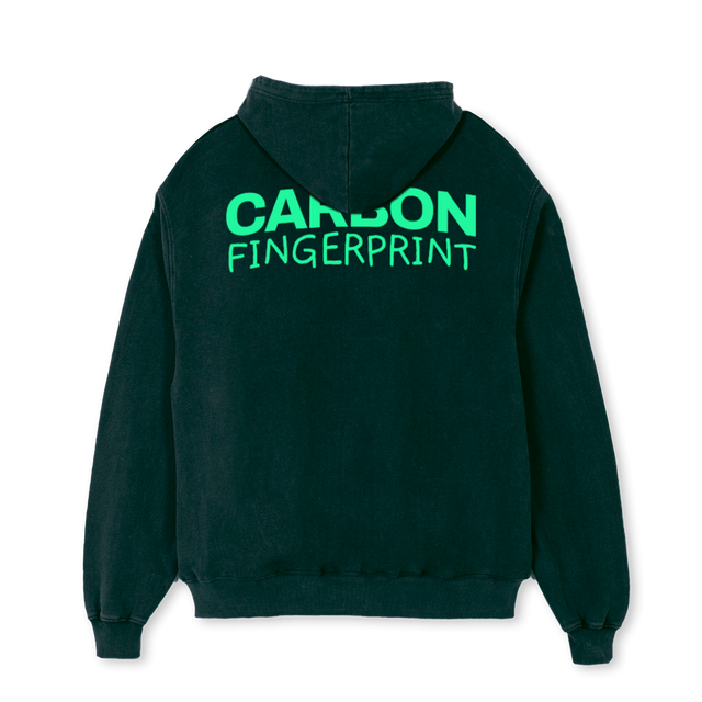 CARBON Wild Green Oversized Hoodie.