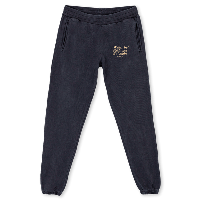 BROEKWBFNSVB Vintage Black Sweatpants.