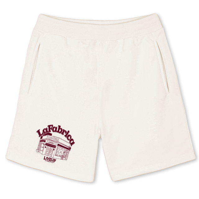 IIIII Vintage White Sweatshorts.