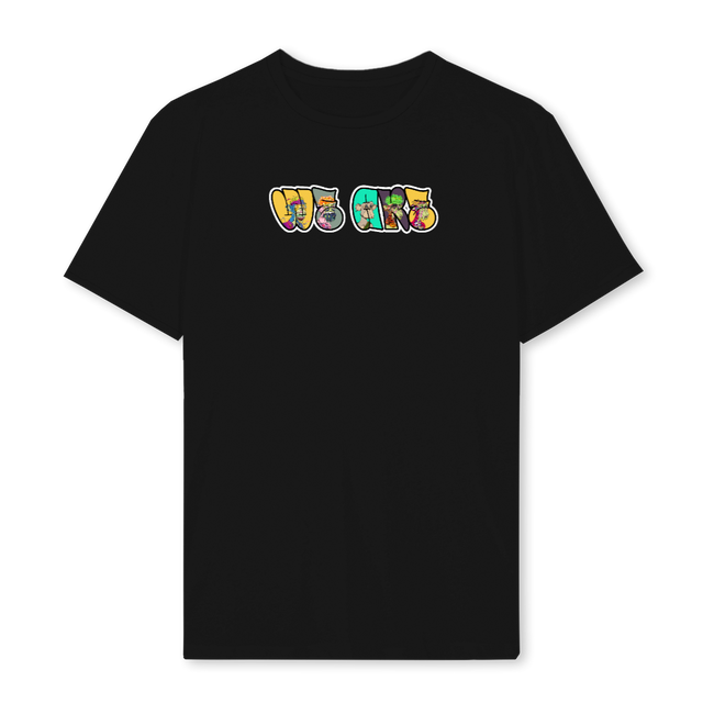WANVERONE Black Regular Tee.
