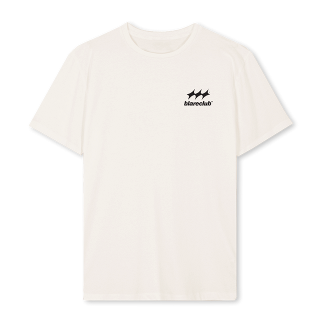 THREESTARLOCATION Vintage White Regular Tee.