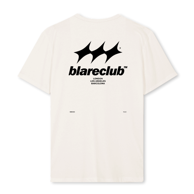 THREESTARLOCATION Vintage White Regular Tee.