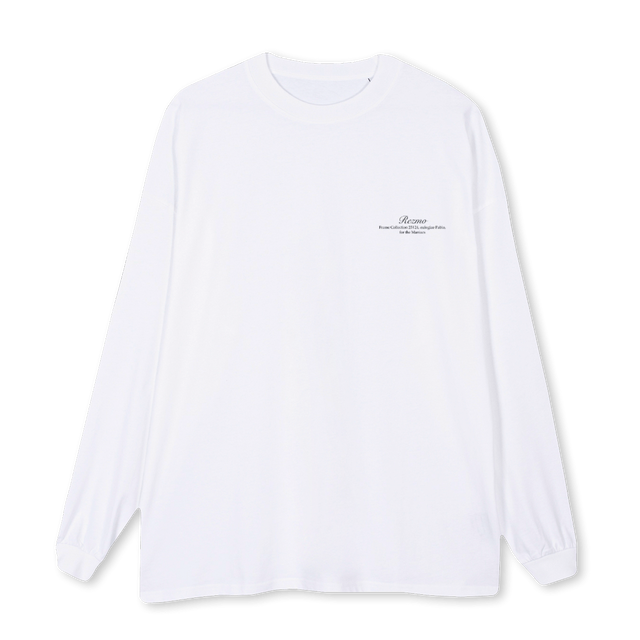 TETE White Oversized LS Tee.