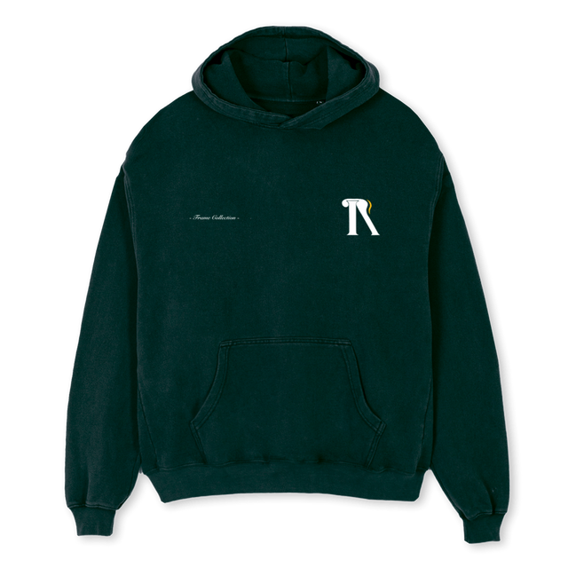 HERACLES  Wild Green Oversized Hoodie.