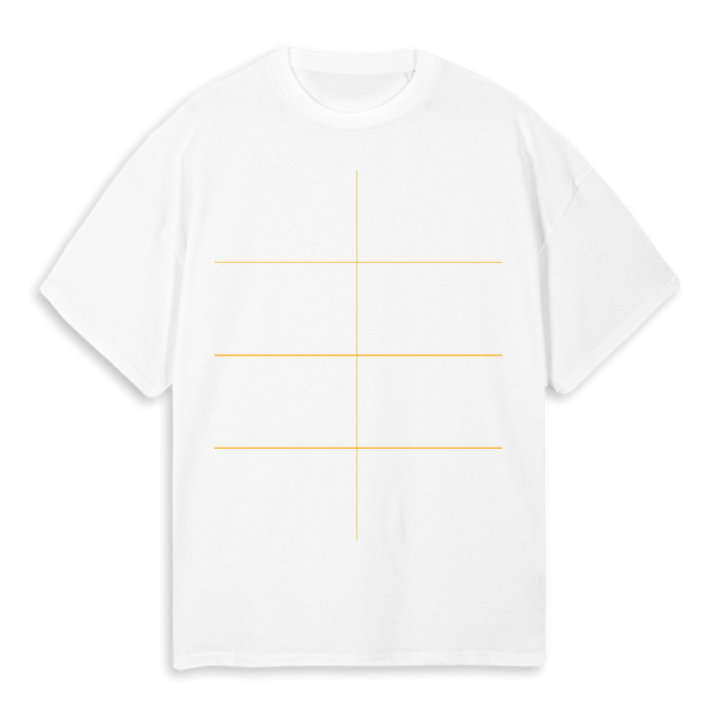 SMOKINGHOTTEE White Oversized Tee.