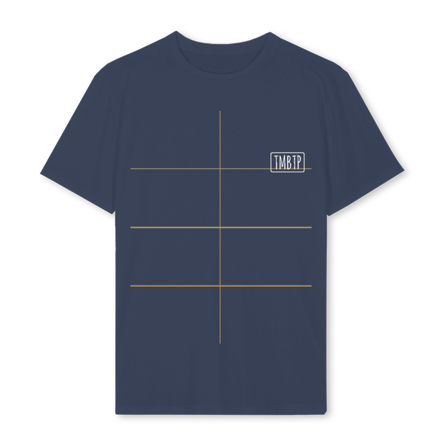 THISMUSTBETHE Navy Blue Regular Tee.