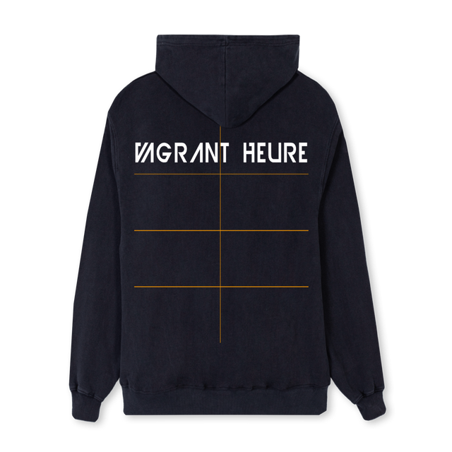 NENERGY Vintage Black Regular Hoodie.