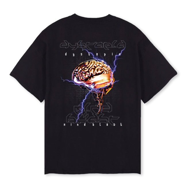 DRICID Black Oversized Tee.