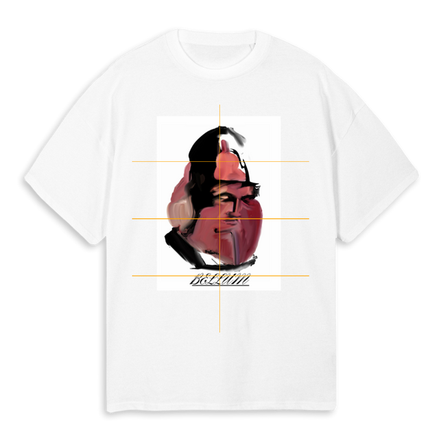 ATHENA White Oversized Tee.