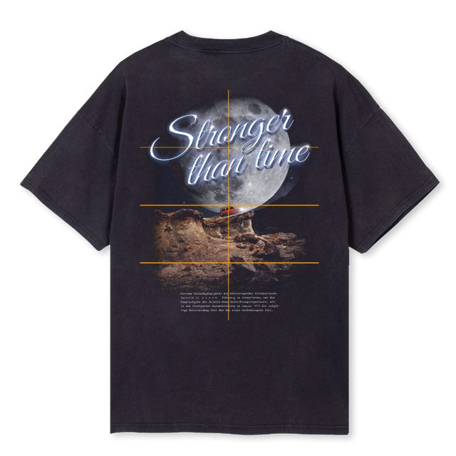 GCLASSSAMPLEONE Vintage Black Oversized Tee.