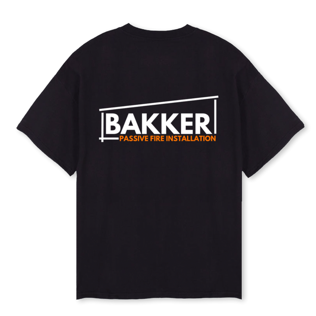 BENBARKER Black Oversized Tee.