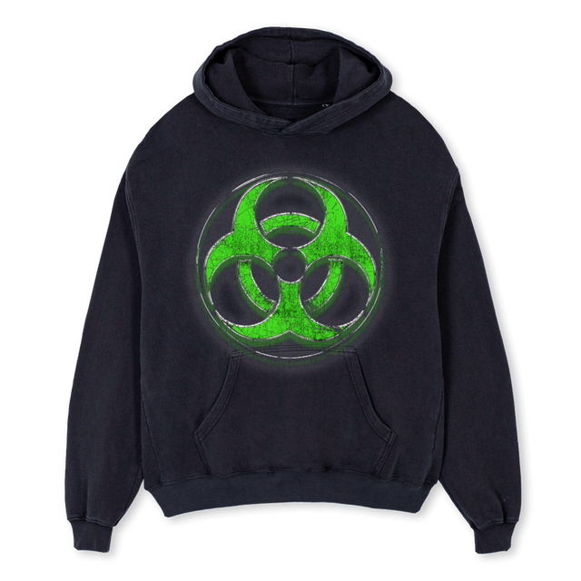 LABS Vintage Black Oversized Hoodie.