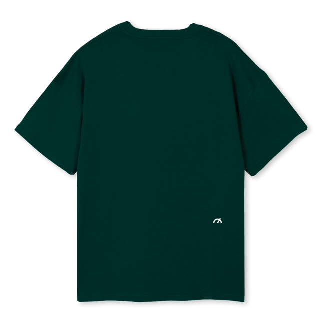 SIMPLETEE Wild Green Oversized Tee.