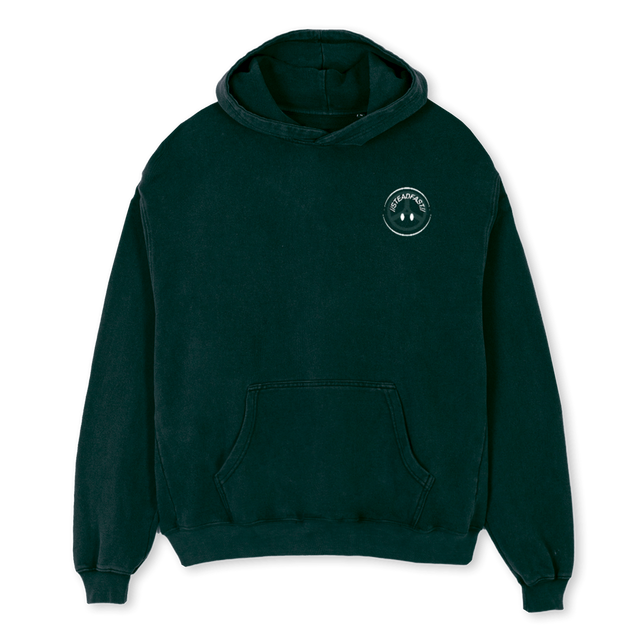 STEADGREEN Wild Green Oversized Hoodie.