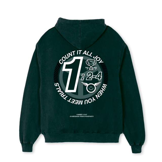 STEADGREEN Wild Green Oversized Hoodie.