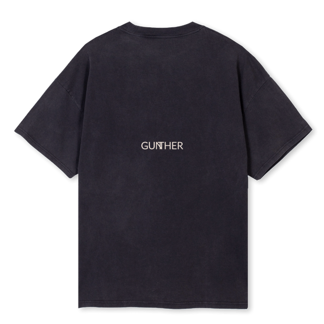 TSHIRTMARTINI Vintage Black Oversized Tee.