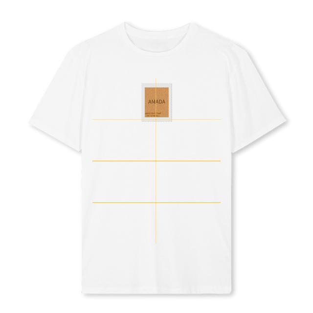 WHITETSTAMP White Regular Tee.