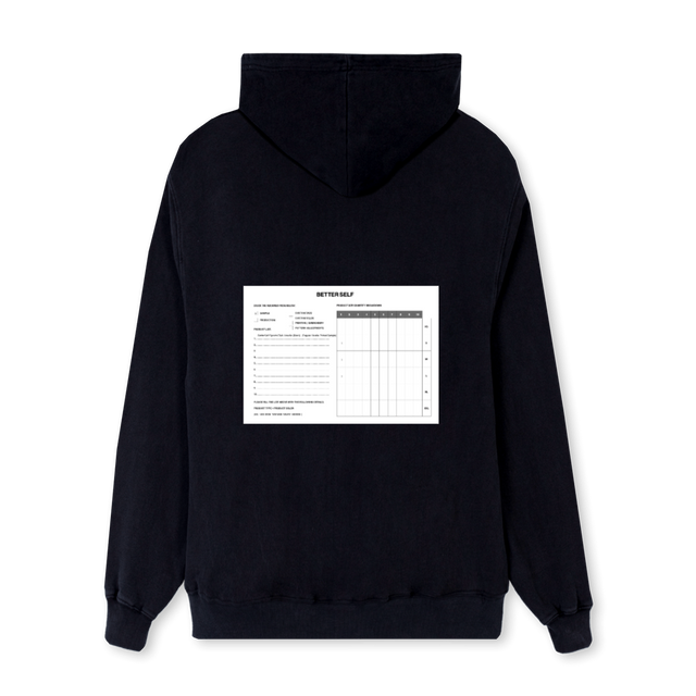 BSC Black Regular Hoodie.