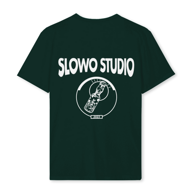 RAMUNESAMPLE Wild Green Regular Tee.