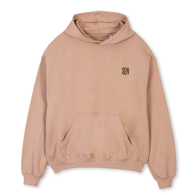 DREPRESSEDRAVEN  Croissant Oversized Hoodie.