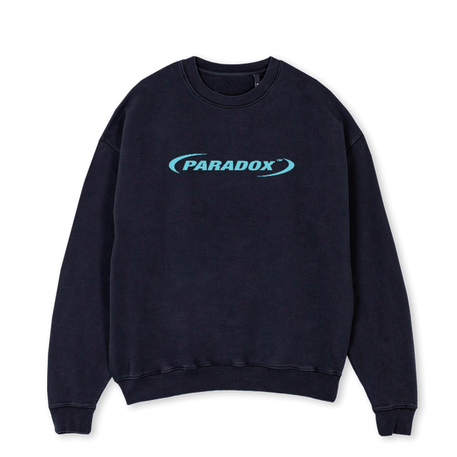 VINTAGEBLACKJUMPER Vintage Black Oversized Crewneck Sweater.