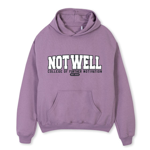 PURPLEHOODIE Purple Oversized Hoodie.