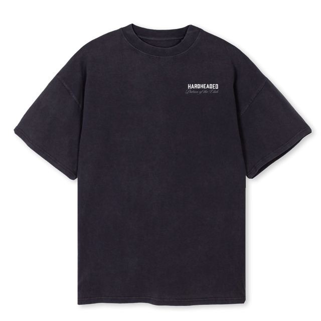 VINTAGEBLACKTEE Vintage Black Oversized Tee.