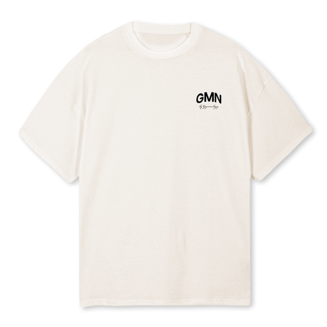 SPIRITCREAM Vintage White Oversized Tee.