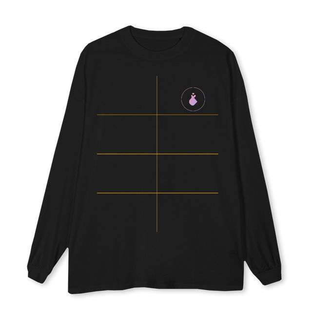 LONGSLEEVE Black Oversized LS Tee.