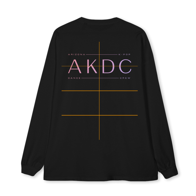 LONGSLEEVE Black Oversized LS Tee.