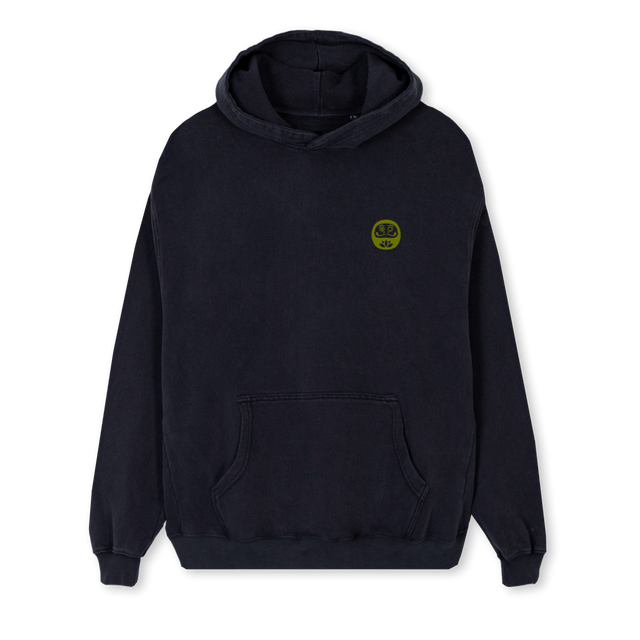 DDDTEST Vintage Black Regular Hoodie.