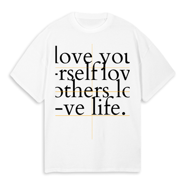 MSGTEEWHITE White Oversized Tee.
