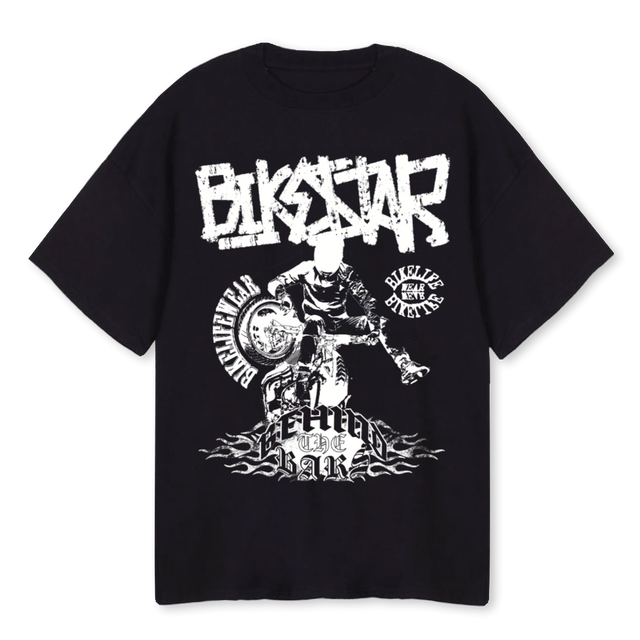 PEDROBLACK Black Oversized Tee.