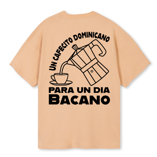 CAFECTIO Sand Oversized Tee.
