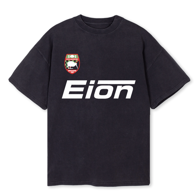 MOTO Vintage Black Oversized Tee.