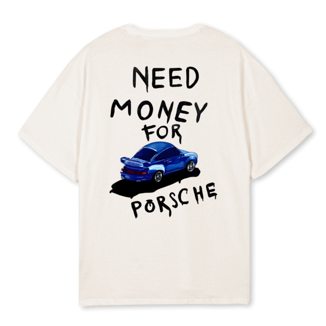 BLUENMFPART Vintage White Oversized Tee.