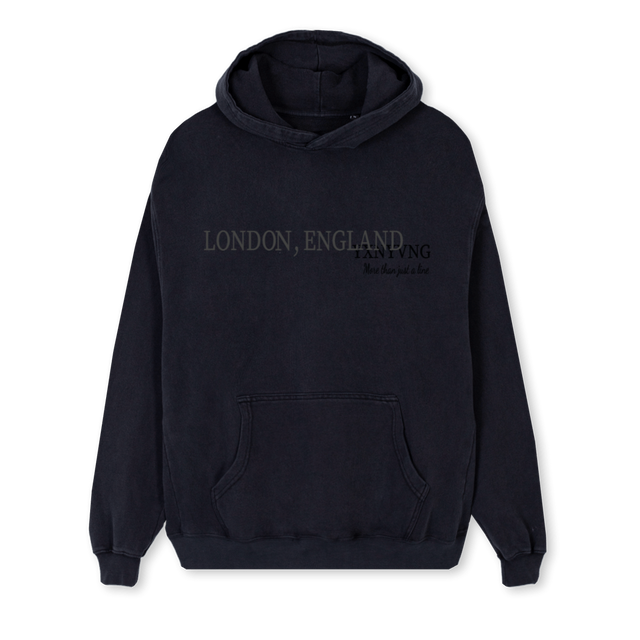 AMENDMENT Vintage Black Regular Hoodie.