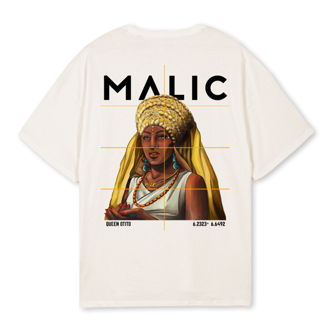 OTITOONBACK2 Vintage White Oversized Tee.