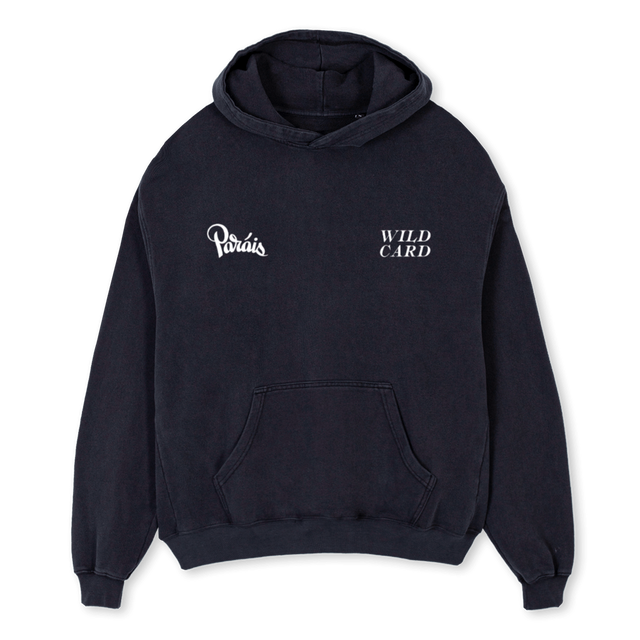 JOKER  Vintage Black Oversized Hoodie.