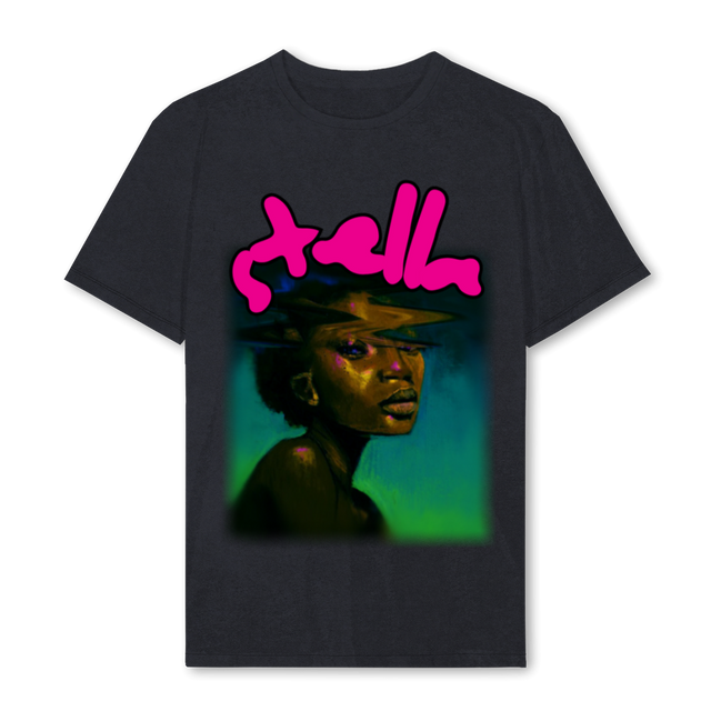 STARGIRL Vintage Black Regular Tee.